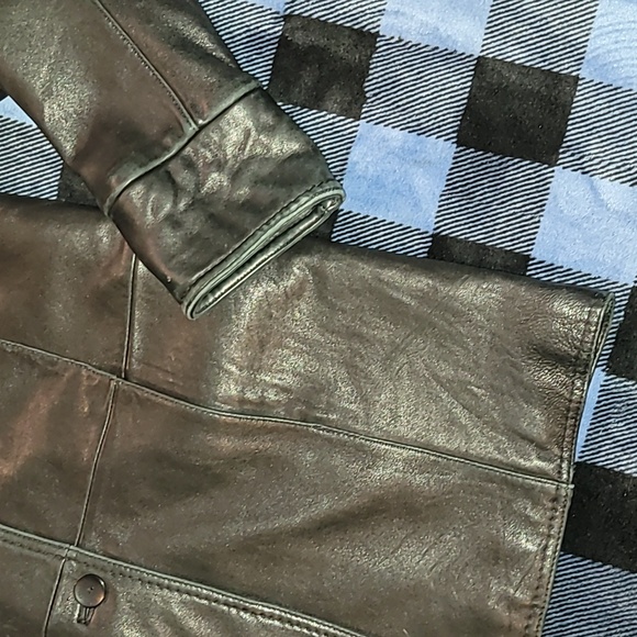 Y2k. PELLE STUDIO by WILSON'S Leather. Longcoat. Women's size Small. LIKE-NEW - Picture 4 of 16